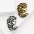 Alloy Vintage Medusa Brooch For Personalized Clothing Accessories view 1