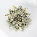 Alloy Turquoise Hollow Retro Brooch Pin For Jacket Accessories view 3