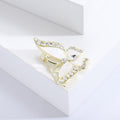Alloy Enamel Shell Butterfly Brooch Pin For Versatile Apparel view 4