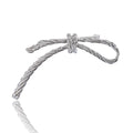 Vintage Alloy Bow Brooch Pendant For Suit And Coat Accessories view 2