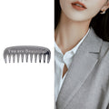 Stainless Steel Comb Brooch Pin For Women's Luxury Clothing Accessories view 3