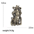 Alloy Guan Yu Lapel Pin For Statement Clothing Decoration Brooch view 5