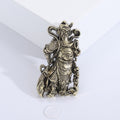 Alloy Guan Yu Lapel Pin For Statement Clothing Decoration Brooch view 6