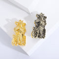 Alloy Guan Yu Lapel Pin For Statement Clothing Decoration Brooch view 1