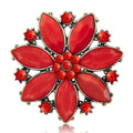 Alloy Vintage Flower Brooch Pin For Blazers And Apparel Accessories view 5