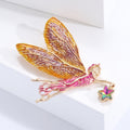 Enamel Alloy Flower Fairy Brooch For Women Apparel Accessories view 3