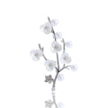 Shell Plum Blossom Brooch Pin For Garment Closure Decoration view 2