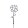 Stainless Steel Dandelion Brooch Pin For Elegant Clothing Decoration view 2