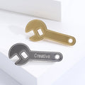 Stainless Steel Wrench Brooch Pin For Clothing And Lapel Accessories view 1