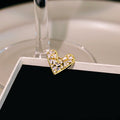New Heart Shaped Anti Exposure Brooch Pin For Women, Simple Clothing Fastener Fashion Accessory view 4