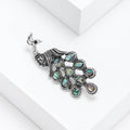 Alloy Shell Peacock Brooch Pin For Vintage Animal Clothing Accessories view 2