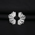 Elegant Vintage Alloy Ginkgo Leaf Flower Statement Stud Earrings For Women Luxury Commuter Jewelry Earrings view 4