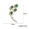 Alloy Rhinestone Calla Lily Brooch For Suits And Dresses view 5