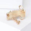 Enamel Alloy Music Note Lapel Pin For Suits And Apparel Brooch view 3