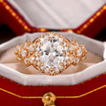 Luxury Micro Pave Cubic Zirconia Women's Wedding Ring With Full Stone Setting view 3