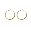 Minimalist Smooth Alloy Metal Round Hoop Huggie Clip Earrings For Women Elegant Earrings view 5