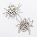 Zinc Alloy Spider Charm Pendant for DIY Necklace Bracelet Jewelry Making view 2