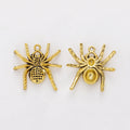 Zinc Alloy Spider Charm Pendant for DIY Necklace Bracelet Jewelry Making view 3