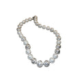 French Elegant Pearl Beaded Geometric Collarbone Necklace Minimalist Fashion Luxury Women Jewelry view 5