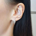 Creative Angel Wing Ear Cuff Minimalist Feather Earrings For Women Stylish Versatile Jewelry view 3