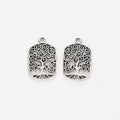 DIY Vintage Zinc Alloy Tree Of Life Pendant Charm Jewelry Accessories For Bracelet Making view 2