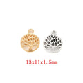 DIY Vintage Zinc Alloy Tree Of Life Pendant Charm Jewelry Accessories For Necklace Making view 1