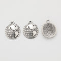 Zinc Alloy Earth Charm Pendant No.573773 for DIY Necklace Bracelet Jewelry Making view 3
