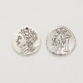 Zinc Alloy Woman Head Charm Pendant for DIY Necklace Bracelet Jewelry Making view 3