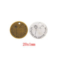 Zinc Alloy Tree Charm Pendant No.302230 for DIY Necklace Bracelet Jewelry Making view 1