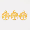 Zinc Alloy Tree Of Life Charm Pendant No.366124 for DIY Necklace Bracelet Jewelry Making view 4