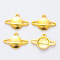 Zinc Alloy Planet Charm Pendant No.142223 for DIY Necklace Bracelet Jewelry Making view 4