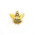 Zinc Alloy Angel Charm Pendant No.492977 for DIY Necklace Bracelet Jewelry Making view 3