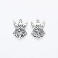 Zinc Alloy Angel Charm Pendant No.224070 for DIY Necklace Bracelet Jewelry Making view 2