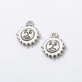 Zinc Alloy Sun Charm Pendant No.067299 for DIY Necklace Bracelet Jewelry Making view 3