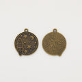 Zinc Alloy Rocket Planet Charm Pendant for DIY Necklace Bracelet Jewelry Making view 3