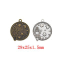 Zinc Alloy Rocket Planet Charm Pendant for DIY Necklace Bracelet Jewelry Making view 1