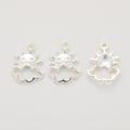 Zinc Alloy Sun Charm Pendant for DIY Necklace Bracelet Jewelry Making view 3