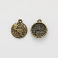 Zinc Alloy Earth Charm Pendant No.283305 for DIY Necklace Bracelet Jewelry Making view 3