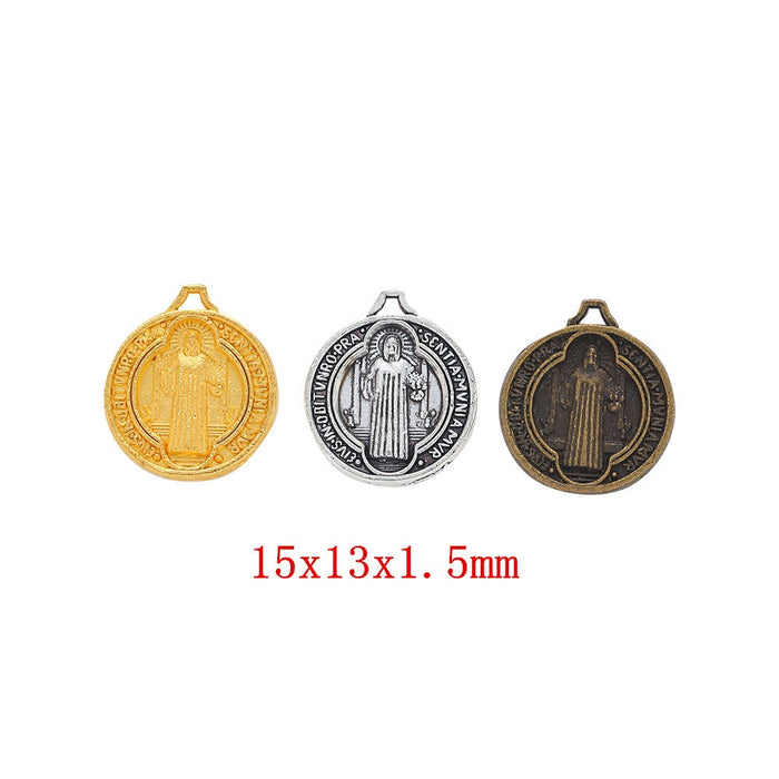 Zinc Alloy Jesus Charm Pendant No.227339 for DIY Necklace Bracelet Jewelry Making