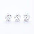 Zinc Alloy Crown Charm Pendant No.200699 for DIY Necklace Bracelet Jewelry Making view 2