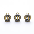 Zinc Alloy Crown Charm Pendant No.200699 for DIY Necklace Bracelet Jewelry Making view 4