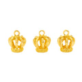 Zinc Alloy Crown Charm Pendant No.200699 for DIY Necklace Bracelet Jewelry Making view 5