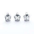Zinc Alloy Crown Charm Pendant No.200699 for DIY Necklace Bracelet Jewelry Making view 3