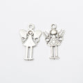Zinc Alloy Angel Charm Pendant No.129204 for DIY Necklace Bracelet Jewelry Making view 2