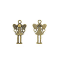 Zinc Alloy Angel Charm Pendant No.129204 for DIY Necklace Bracelet Jewelry Making view 3