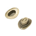 Zinc Alloy Cowboy Hat Charm Pendant No.324959 for DIY Necklace Bracelet Jewelry Making view 4