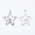 Zinc Alloy Star Angel Charm Pendant for DIY Necklace Bracelet Jewelry Making view 3