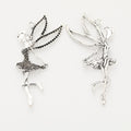 Vintage Zinc Alloy Angel Charm Pendant DIY Jewelry Accessories For Bracelets And Earrings 1262 view 3