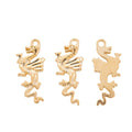 Zinc Alloy Flying Dragon Charm Pendant for DIY Necklace Bracelet Jewelry Making view 4