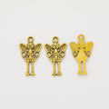 Zinc Alloy Angel Charm Pendant No.342285 for DIY Necklace Bracelet Jewelry Making view 4
